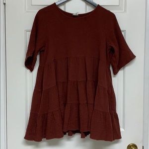 By Together Brown Dress Size Small (S)
